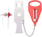 Door Lock New Portable Security Door Lock Travel Guard Hotel School DIY Privacy PadLock Stopper Home Lock