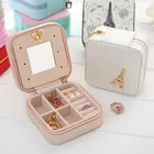 Jewelry Earrings Jewelry Creative Travel PU Portable Jewelry Box Earrings Earrings Jewelry Storage Bag