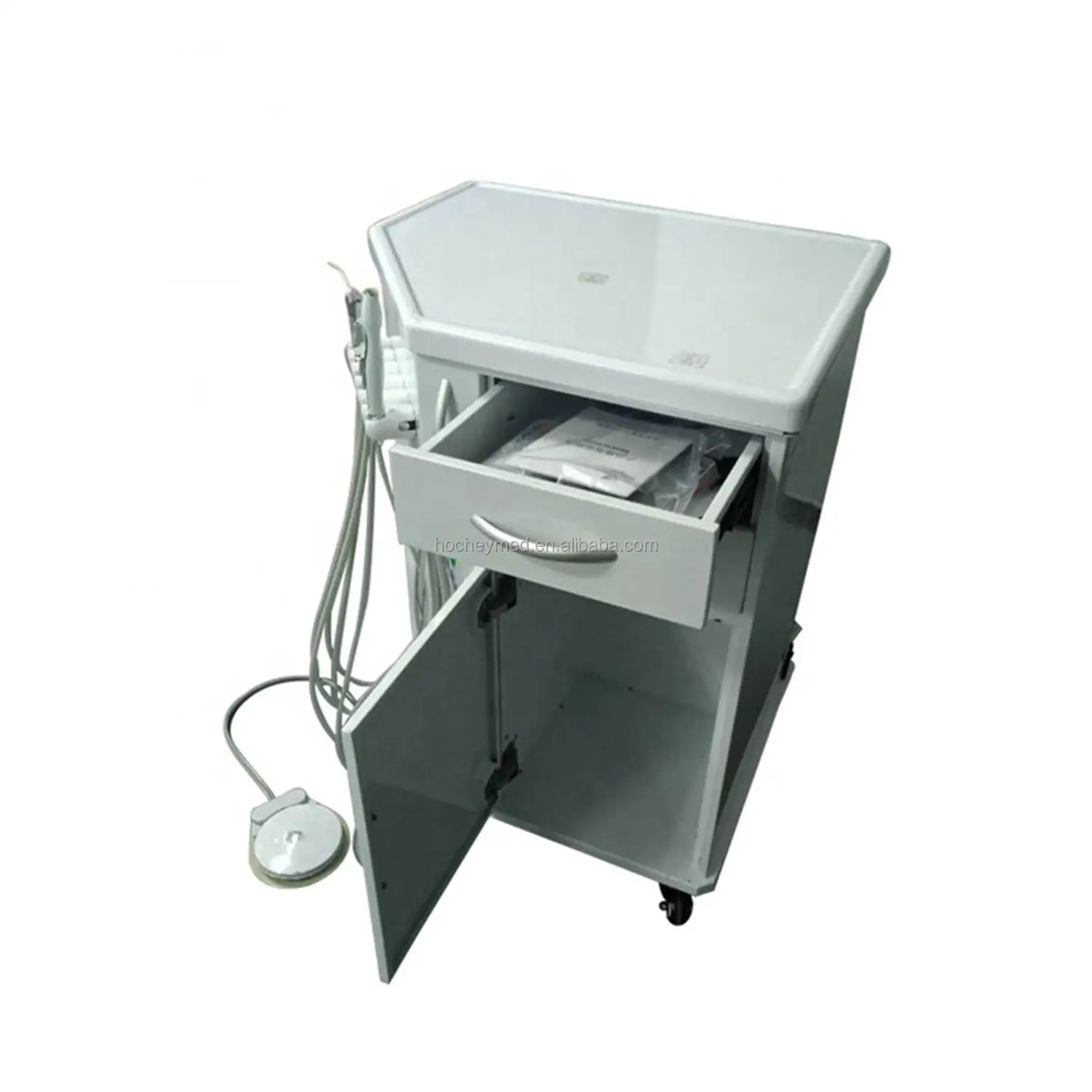 Hochey Medical Wholesale Hot Sale Portable Mobile Dental Unit Cart