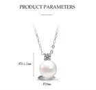Pearl Necklace Factory Direct Sale Beautiful And Elegant White Shiny Pearl Necklace