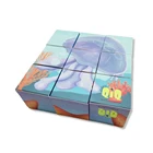 Paper Toy Custom Cardboard Kids Cubic Fun Diy Paper Jigsaw Toy 3d Puzzle