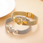 Anchor Charms Gold 18k Anchor Diamond Stainless Steel Jewelry Bangles Charms Valentine's Day 2021