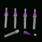 High Quality Laboratory Transparent Purple Buffer Antigen Extraction Reagent Tube With Nozzle