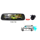 Car Car Rearview Monitor 150 Degree Wide Angle Car Rearview System Reverse Backup Camera Wide Screen Mirror Monitor Kit