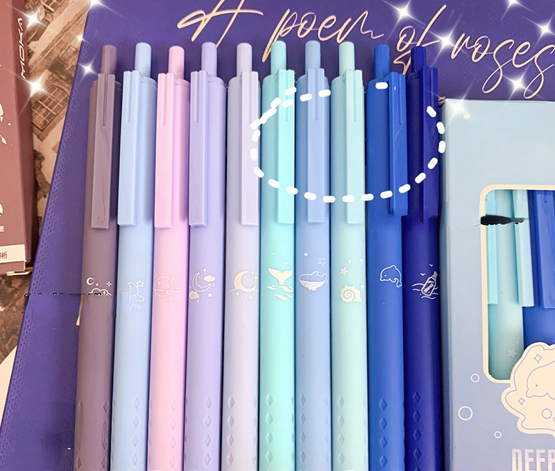 10pcs School Gel Pens main image 1