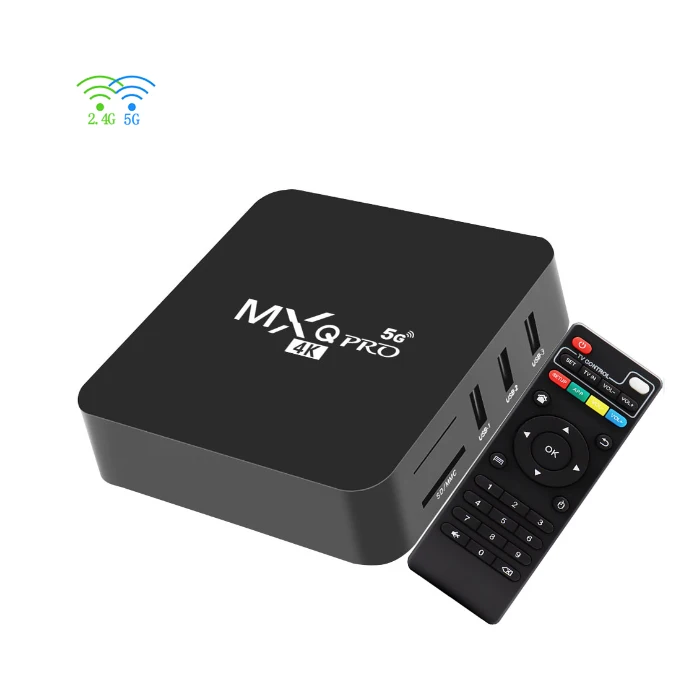 MXQ PRO Android 7.1 S905W Quad Core 1+8GB Smart TV Box WIFI Set-top Media Player 