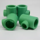 Fittings Plumbing PPR Plumbing Fittings Green Color Ppr Pipe Fittings Plastic Reducing Tee OEM Odm