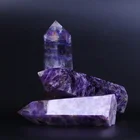 Point Wholesale Natural Crystal Wand Amethyst Wand Point Quartz Crystal Tower For Healing