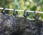 Mesh Net 2 M Width 100 M Length Grey Color Agricultural Sunshade Net HDPE Shade Mesh For Temporary Fencing