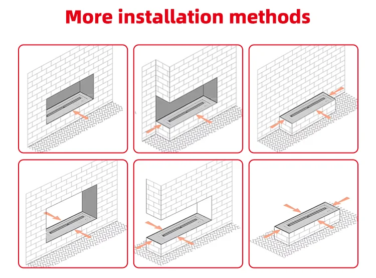 Atomization Electric Fireplace, 3D, LED - detail 16