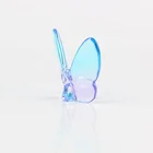Crystal Gifts. Beautiful High-end Elegant Crystal Glass Butterfly For Home Decorations Wedding Gifts.