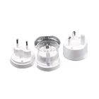 Eu To Us Usa Adapter Au To Eu Plug Universal EU UK AU To US USA Canada AC Travel Power Plug Adapter Converter Black