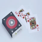 Poker Set Premium Factory Custom Matte Plastic Poker Cards Set Waterproof Pvc Playing Cards Deck