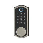 Lock Custom Latest Card Tuya App Key Code Door Self Locking Biometric Fingerprint Lock Without Handle