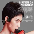 Neckband Open Ear Wireless Headset Outdoor Running Waterproof Sport Bone Conduct Headphone