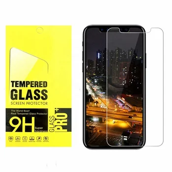 2.5D HD Clear Packaging Tempered Glass 9H All Model For Samsung Note 10 galaxy s20 plus for iphone 14 screen protector