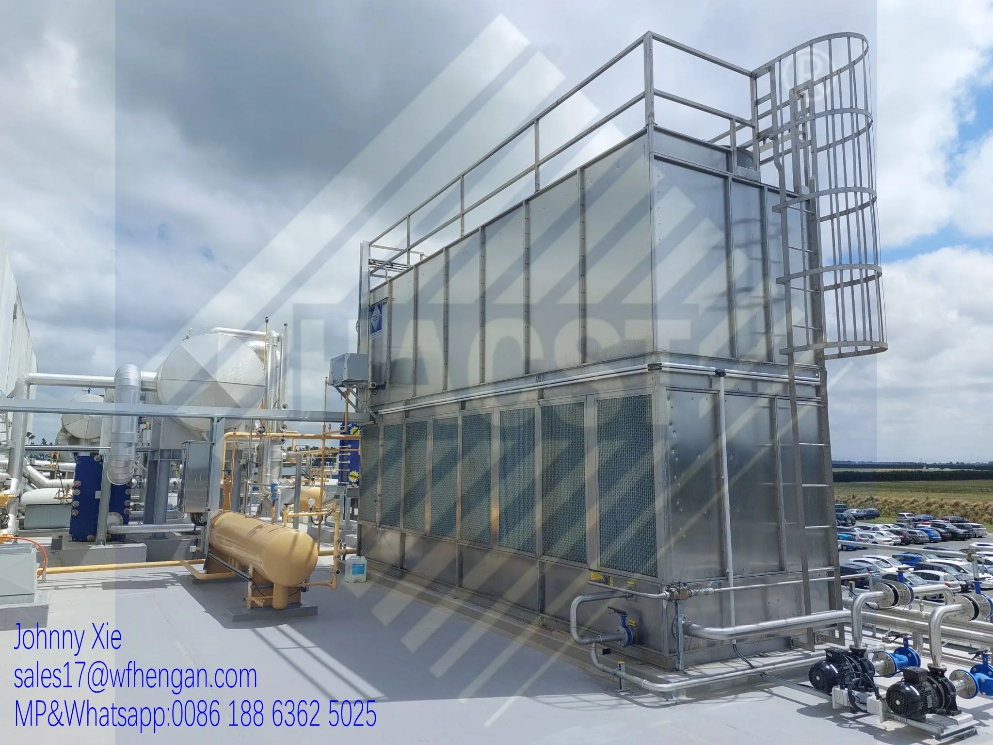 cold room evaporative condenser