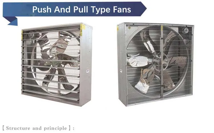 Industrial Greenhouse Exhaust Fan, LONGWELL, Wall, 48inch - detail 6