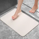 Bath Mat Absorbent Bath Mat Quick Dry Breathable Water Absorbent Diatomite Bath And Shower Mat