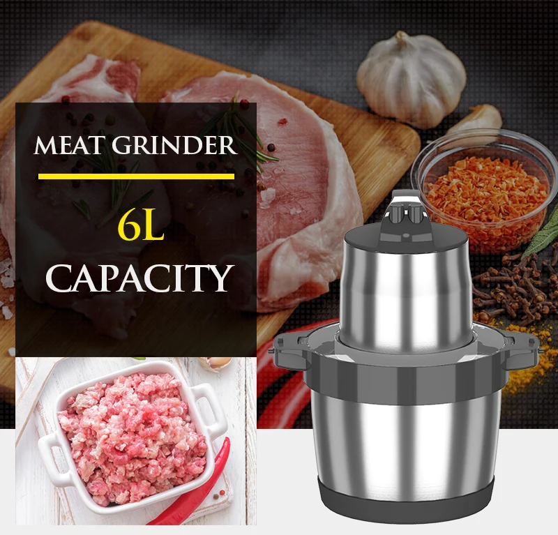 Gemat Mincer Electric Meat Grinders Slicers Fufu Pounding Machine In Ghana Minced Meat Hachoir