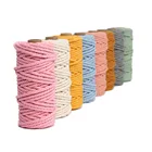 Hot sale excellent quality custom multi color made braided rope