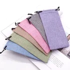 Pouch DL Glasses Accessories Wholesale Custom Logo Printed Glasses Case Sunglasses Packaging Bag Customized Pouch