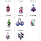 Ruby Joacii Fashion Colorful Enamel Ruby Stone 925 Silver Jewelry Ring With 18K White Gold Plated For Women And Men