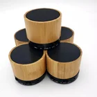 Audio Hot Sale Sustainable Bamboo Wood Music Audio Player Mini Portable Wireless BT 5.0 Speaker