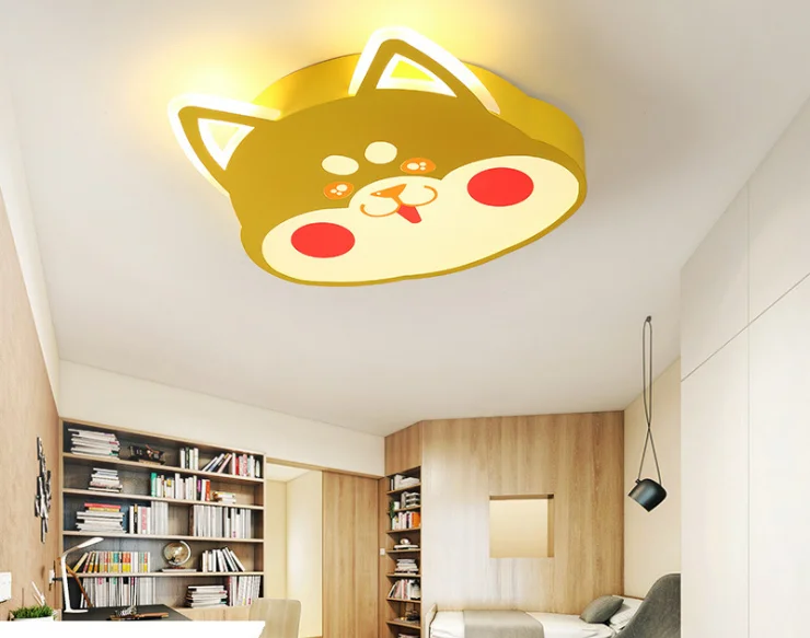 Creative Modern Cartoon Boy Girls Children Bedroom Study Room Kindergarten Led Ceiling Lamp 36 watt