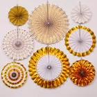 Flower Paper Fan Flower Pull Flower Wedding Wedding Folding Fan Flower