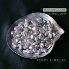 Pearl AAA Grade Irregular 7~10mm Baroque Pearl Keshi Freshwater Pearl Natural Real Loose Pearl White Color