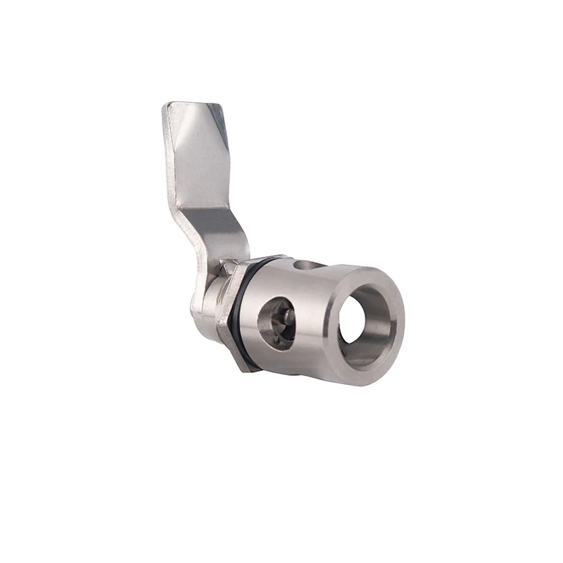 Cam Latches Padlock Type Stainless Steel Turning Tongue Lock Mechanical Distribution Box Theft Door Lock factory