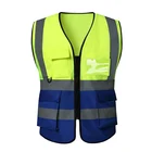 Vests Workwear Designer Safety Vest Hi Vis Reflective Vests Safety Workwear Customized His Dark Material