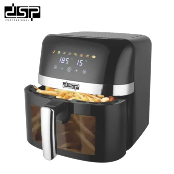 DSP Hot Sale Professional 9L With Visible Window Electric Air Fryer 1700w Deep Fryer Digital Hot Air Fryer