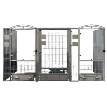 In Kennel Customized Dog Pet Cages Animal Carriers & Houses Stainless Steel Walk Breathable All Seasons CLASSICS Eco-friendly