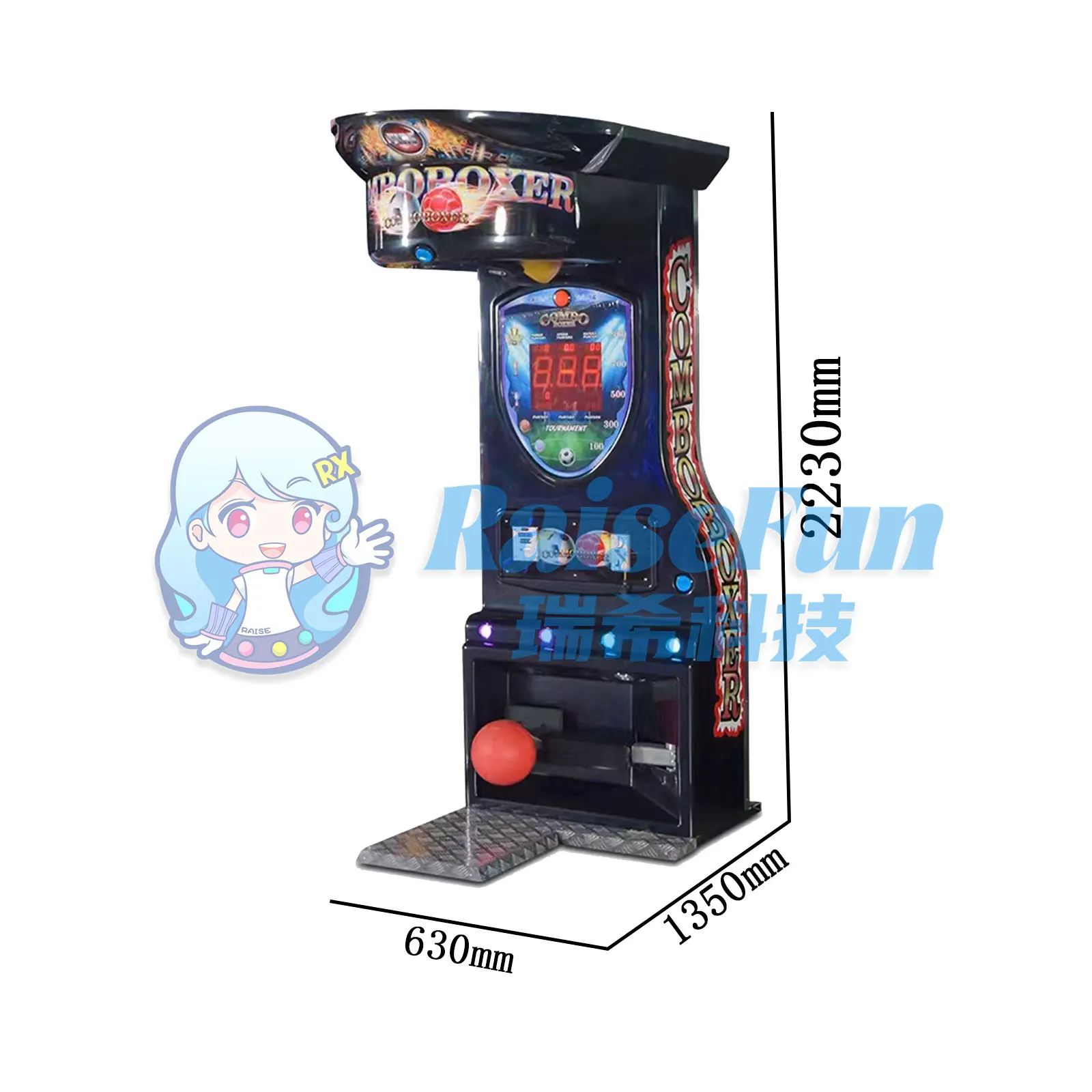 product punch arcade machine punch ball machine punching machine game prize punching bag game dynamic boxer arcade game for sale780-1