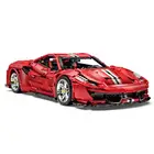 Legos CADA C61042W Building Block Italian Super Car Ferri 488 Kid Toy Educational For Boy Legos Technic Diy Plastic Brick
