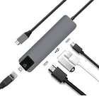 Usb Usbc Can Drop Shipping 5 In1 Usb C Hub Neutral Customizable LOGO Usb Port Usbc