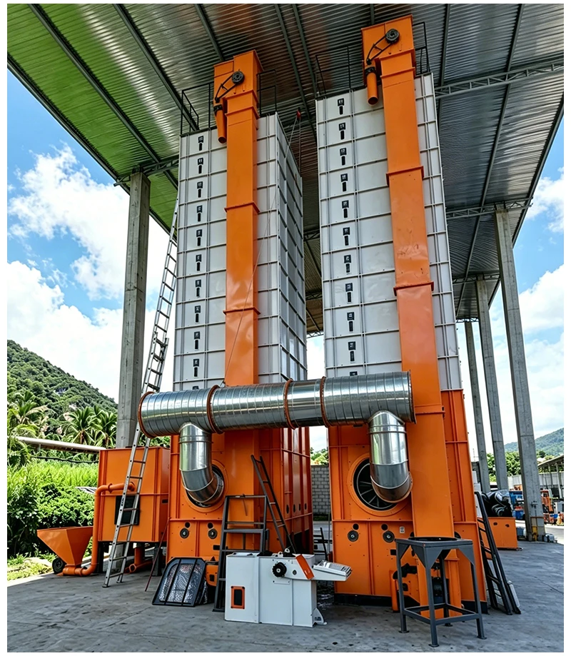 Vertical Paddy Dryer Tower - detail 4