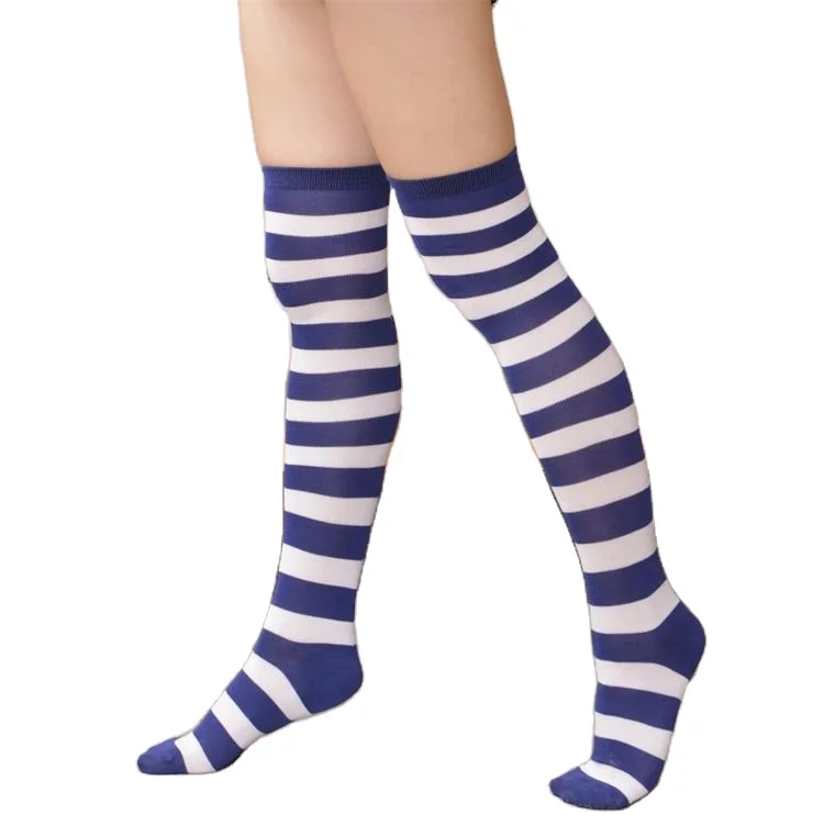 Women's Colourful Striped Knee High Socks 