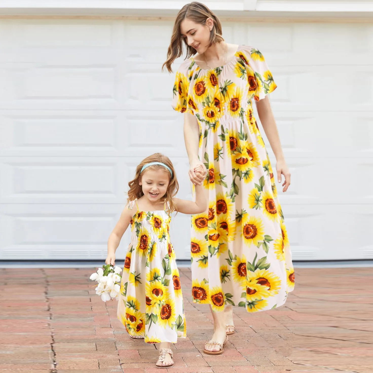 sunflower mommy and me outfits