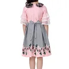 Kids Clothes Wholesale High Quality Kids Girls Dress Turkey Clothes With Long Sleeves