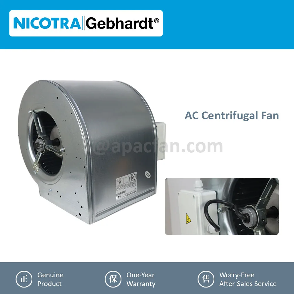 Inlet Centrifugal Cooling Fan, DDM, 9-9, E6G3603, 3F - detail 2