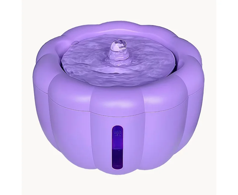 Customizable New Pumpkin Shaped Smart Pet Water Dispenser 1.5L Silent Dog Cat Water Feeder Pet Supplies supplier