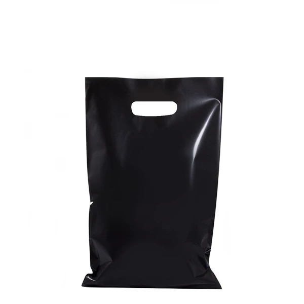 die cut plastic bag