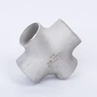 Asme Stainless Steel Fittings ASME B16.9 304 316L 321 310S Professional Manufacture Stainless Steel Pipe Fittings Cross