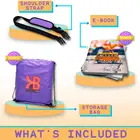 Factory Kids Travel Tray With Dry Erase Board Road Trip Essentials Kids No-Drop Table Holder Toddler Car Seat Lap Tray