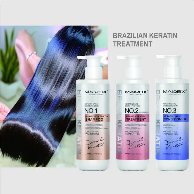Manufacturer Supply Smoothing Brazilian Keratin Straighten Treatment Keratin Straightening Formaldehyde Free Keratin