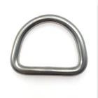 D Ring Stainless Steel Welded D Ring/D Buckle For Endless Industrial And Marine Rigging Aplication