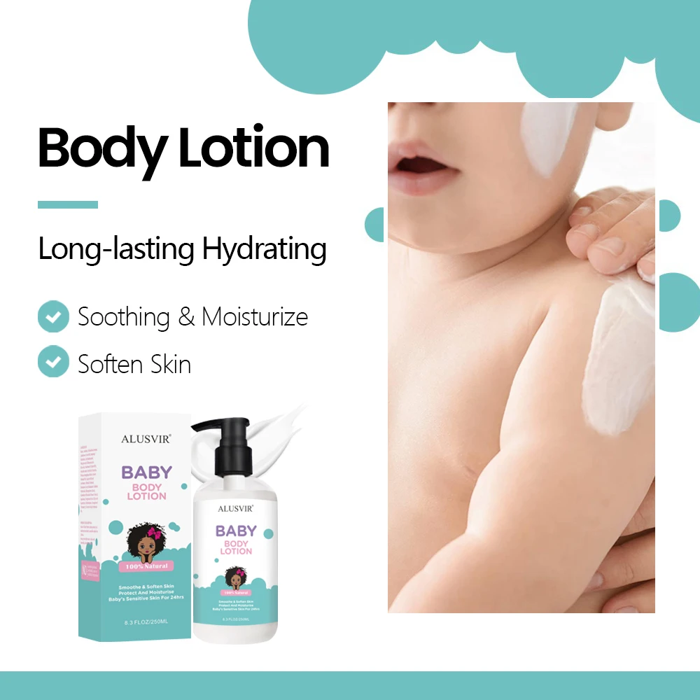 Wholesale Baby Body Lotion Moisturizer Organic Oem Body Skin Care Daily moisture moisturizing Body Lotion For Baby Kids